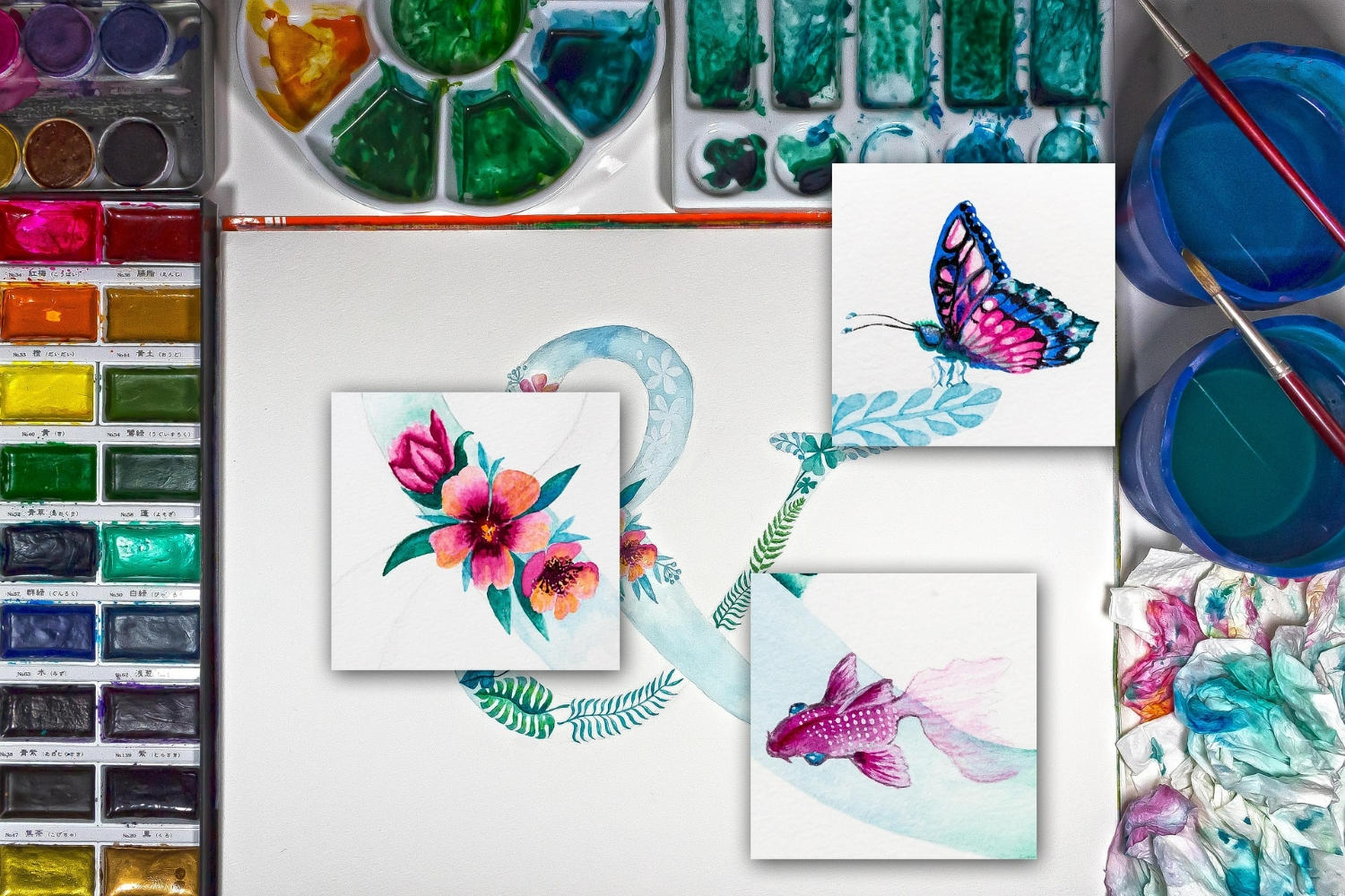 Colori dell'immaginazione: Workshop d'arte principiante
