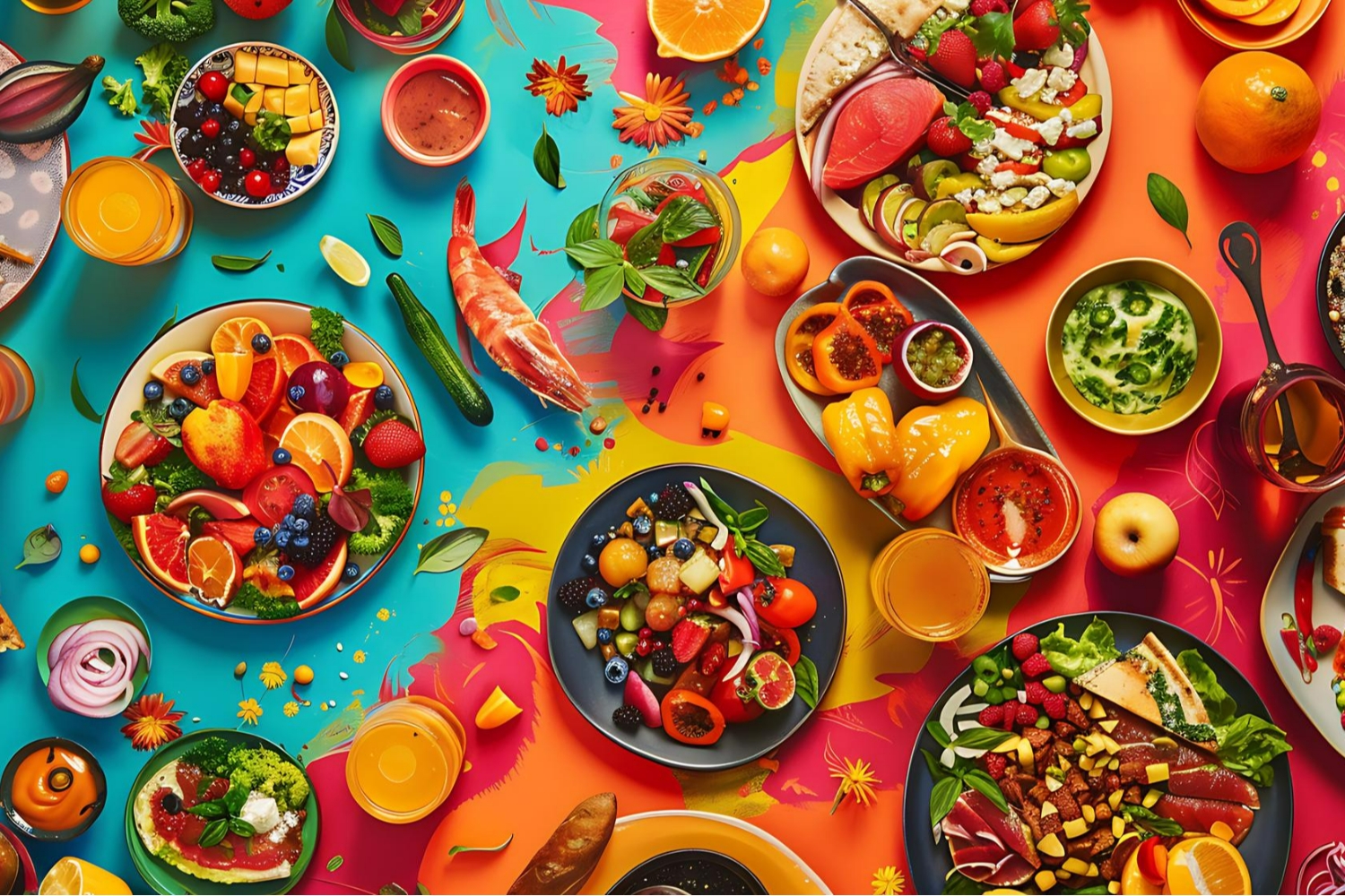 Mangiare colorato - Scelte alimentari più intelligenti